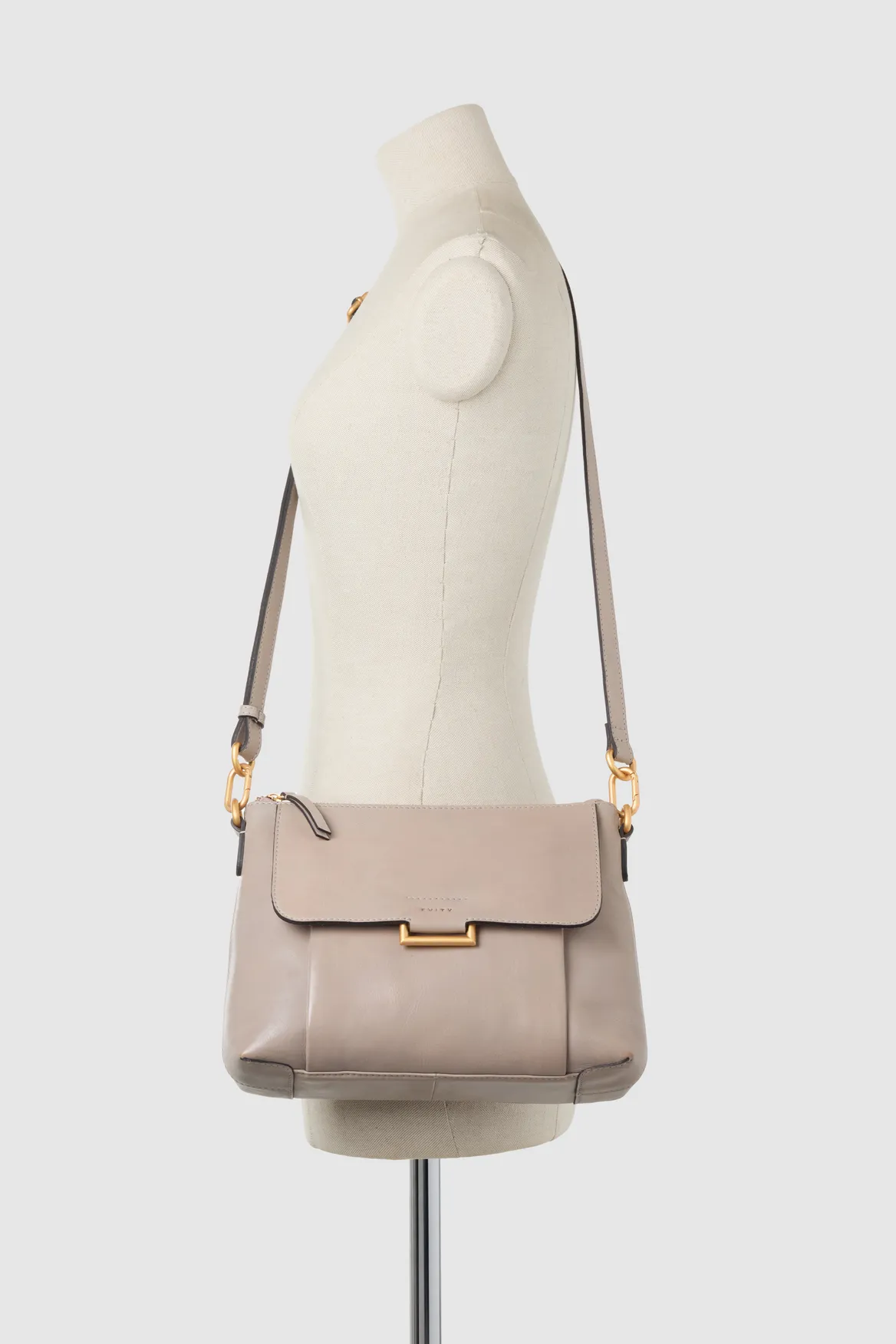 Luna Leather Ring Crossbody Bag