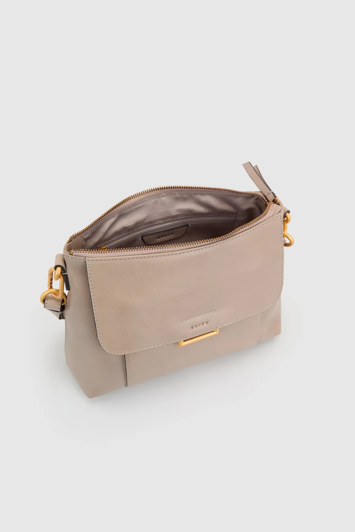 Luna Leather Ring Crossbody Bag