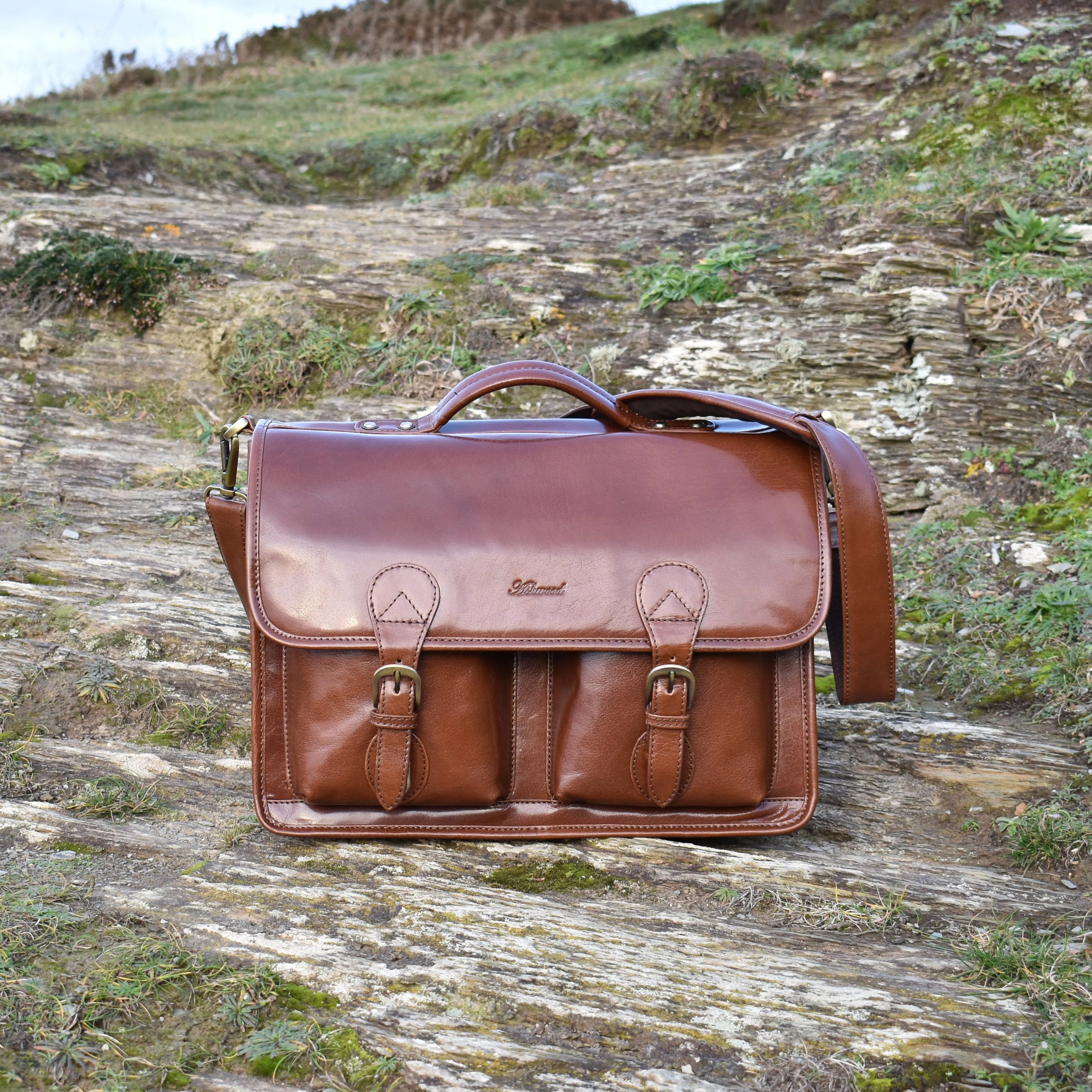 Luxurious Leather Briefcase