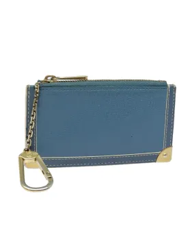 Luxurious Leather Coin Purse with Metal Accents