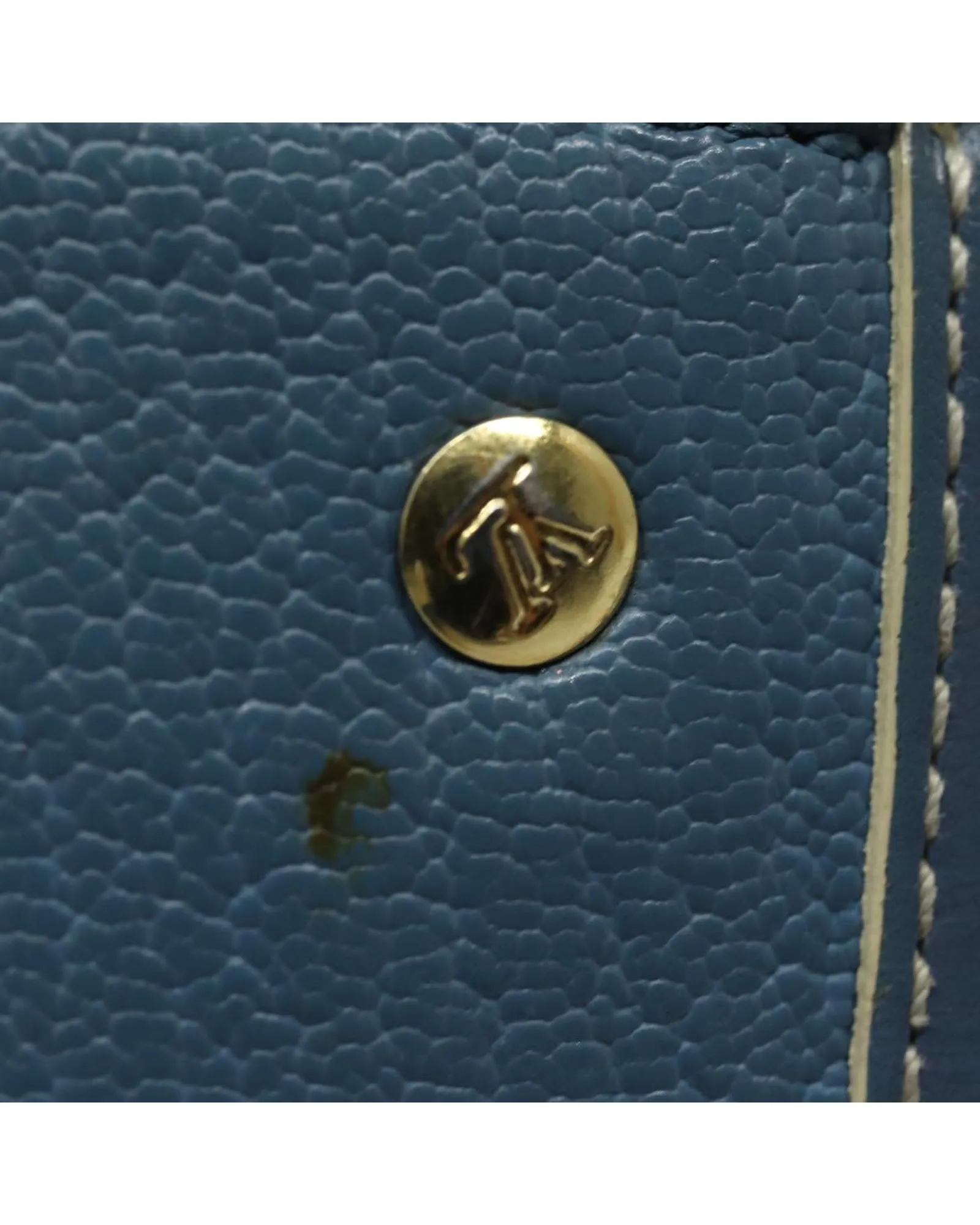 Luxurious Leather Coin Purse with Metal Accents