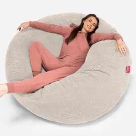 Mega Mammoth Bean Bag Sofa - Pom Pom Ivory