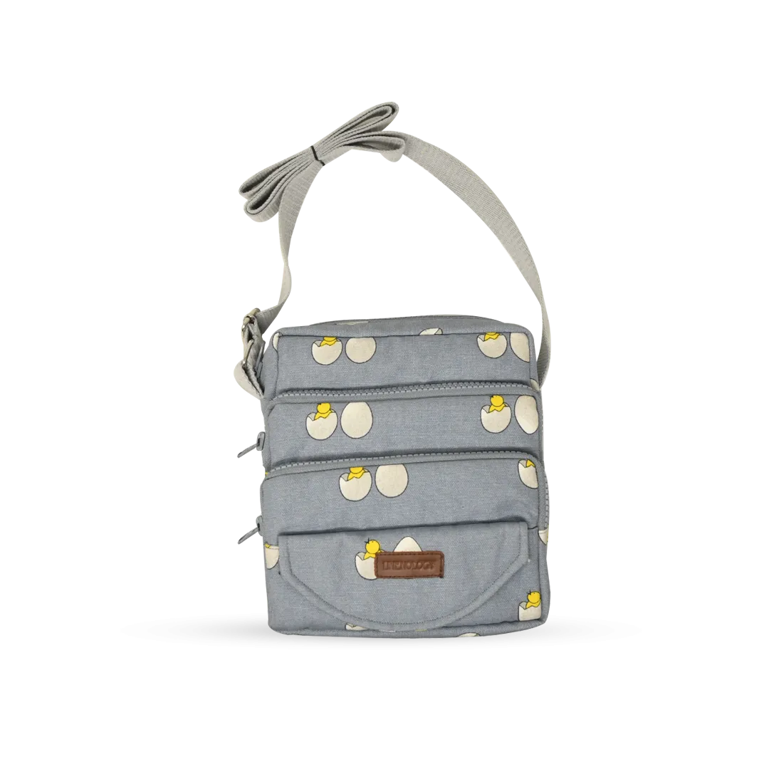 Meiji's Sling Bag - Chick & Egg - Blue Fog