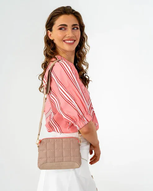 MINI SOHO CROSSBODY BAG | Taupe