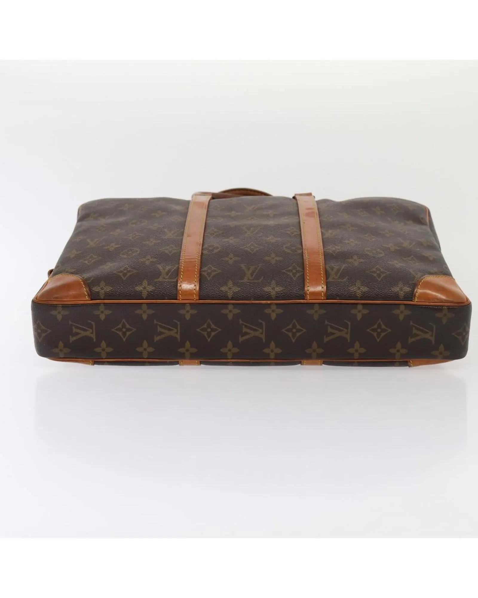 Monogram Canvas Porte Documents Voyage Business Bag