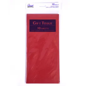 My Glitzzie Red Gift Tissue Paper, 10 Sheets