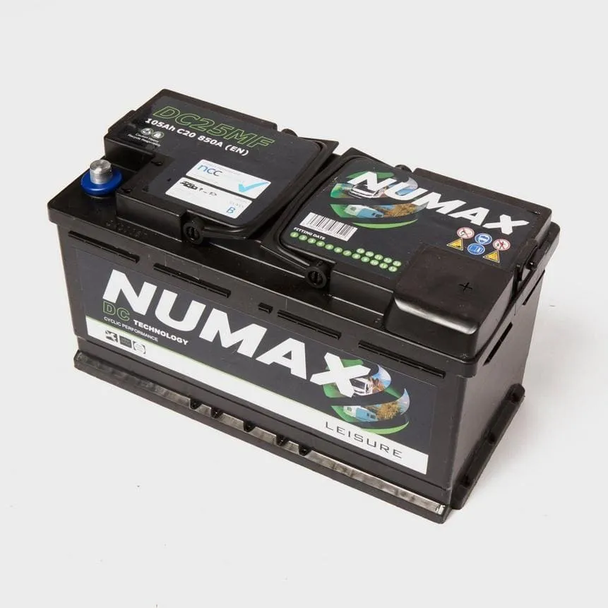 Optimized Title: High-Performance Numax 105Ah DC25MF Leisure Battery for Camping and Marine Usage