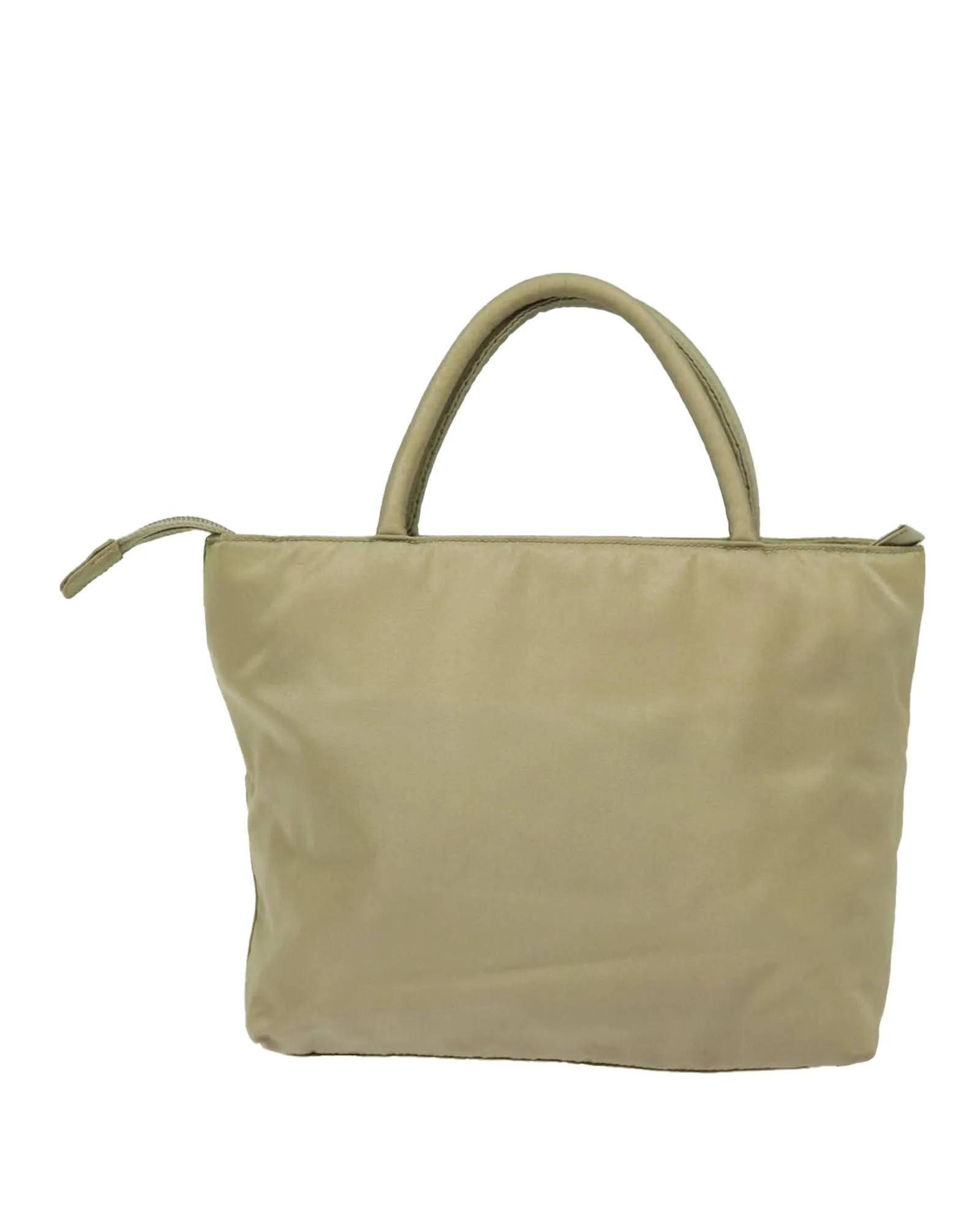 Nylon Hand Bag with Handle and Minimalist Design