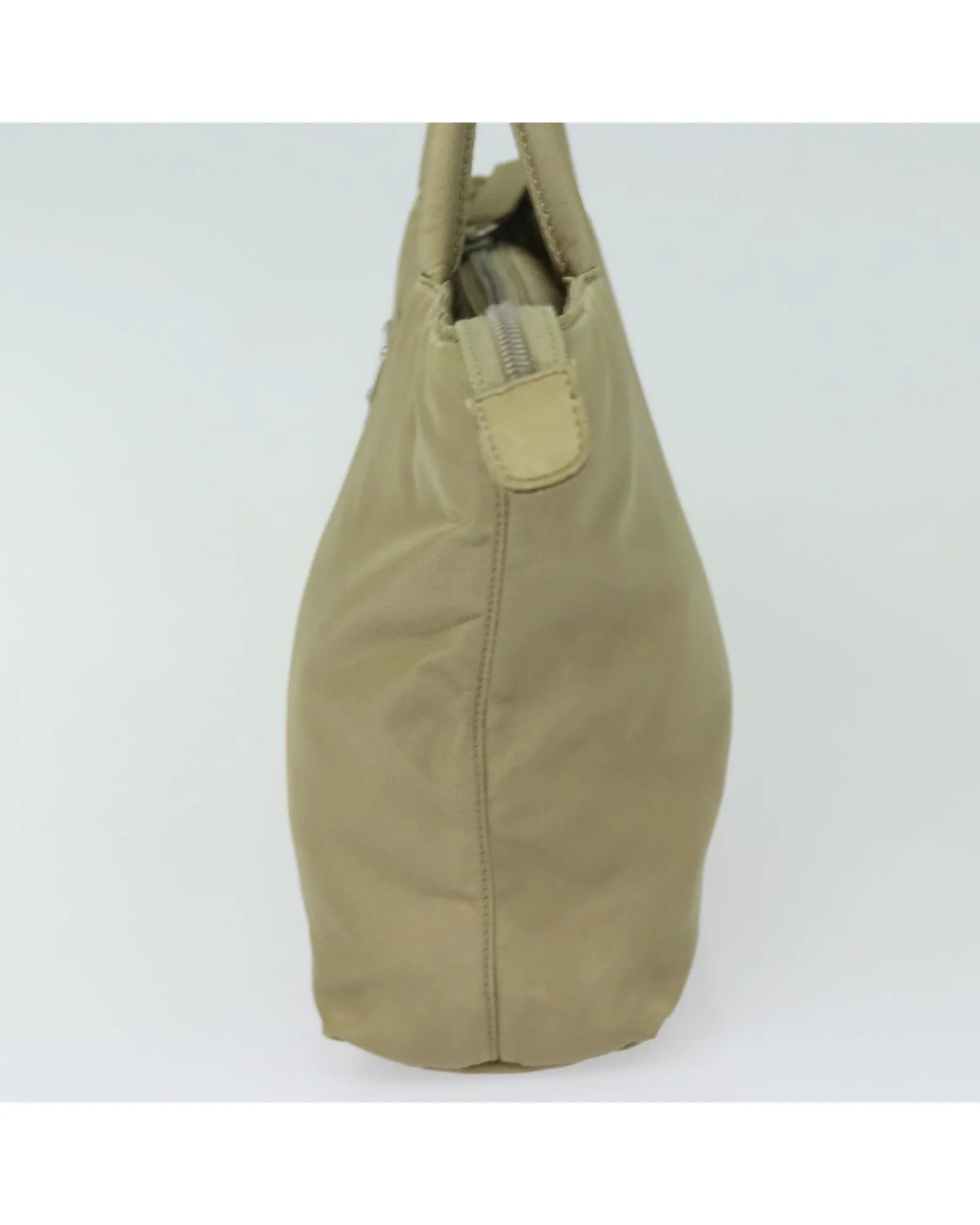 Nylon Hand Bag with Handle and Minimalist Design