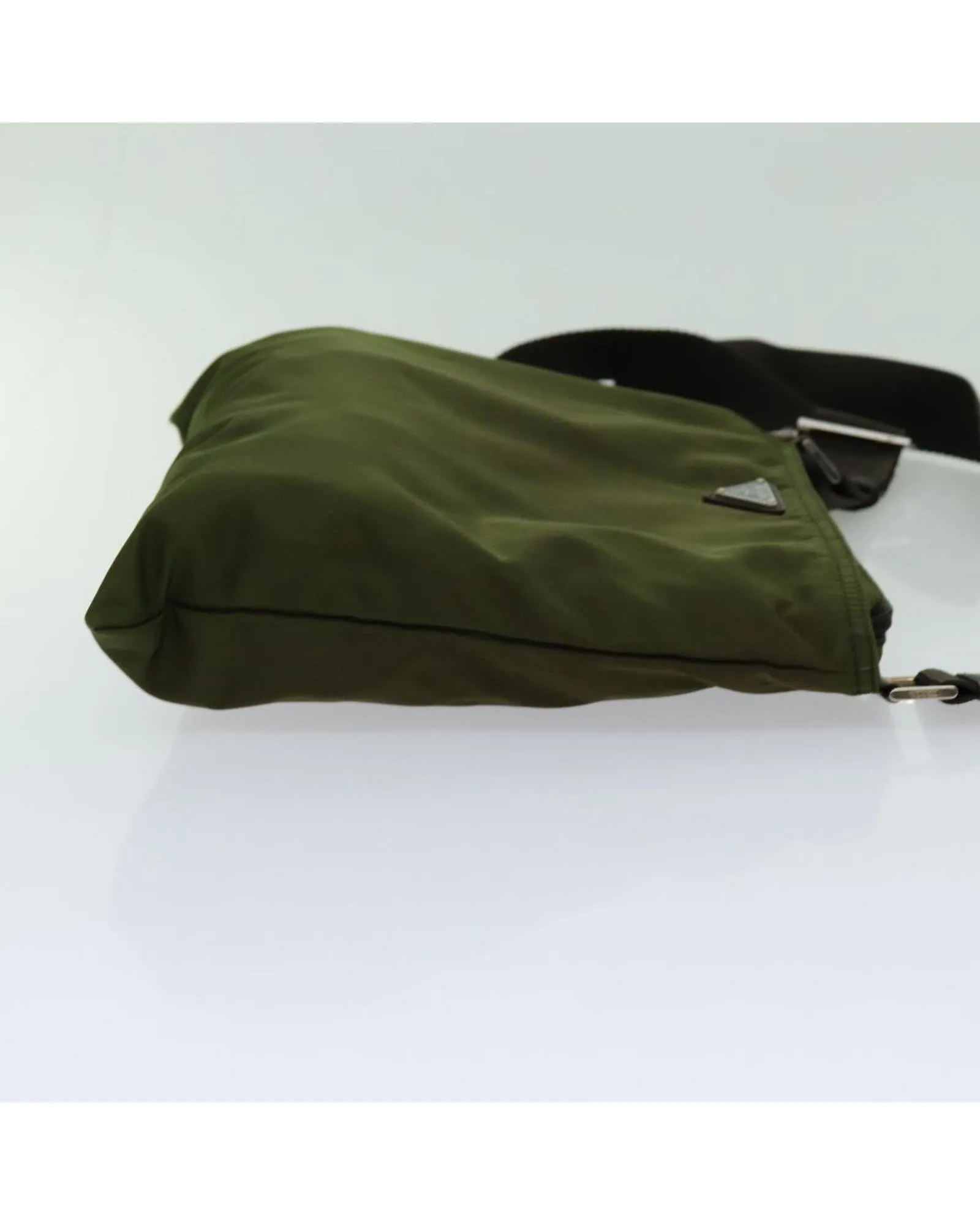 Nylon Shoulder Bag with Adjustable Strap - Authentic and Made in Italy