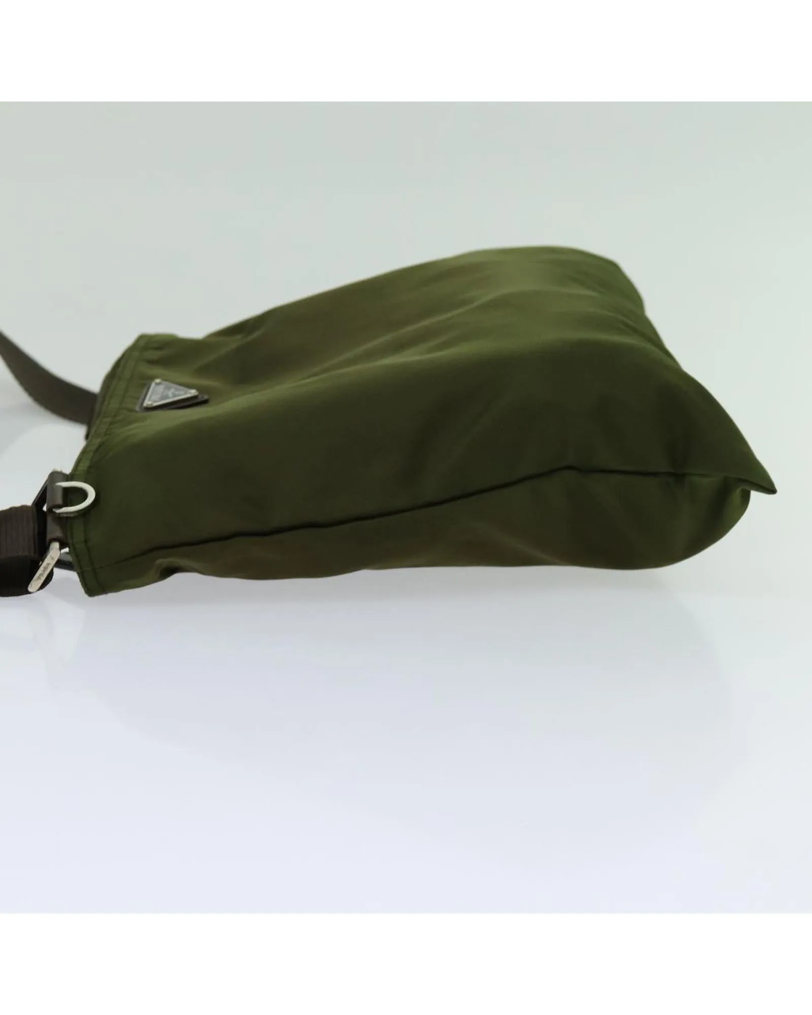 Nylon Shoulder Bag with Adjustable Strap - Authentic and Made in Italy