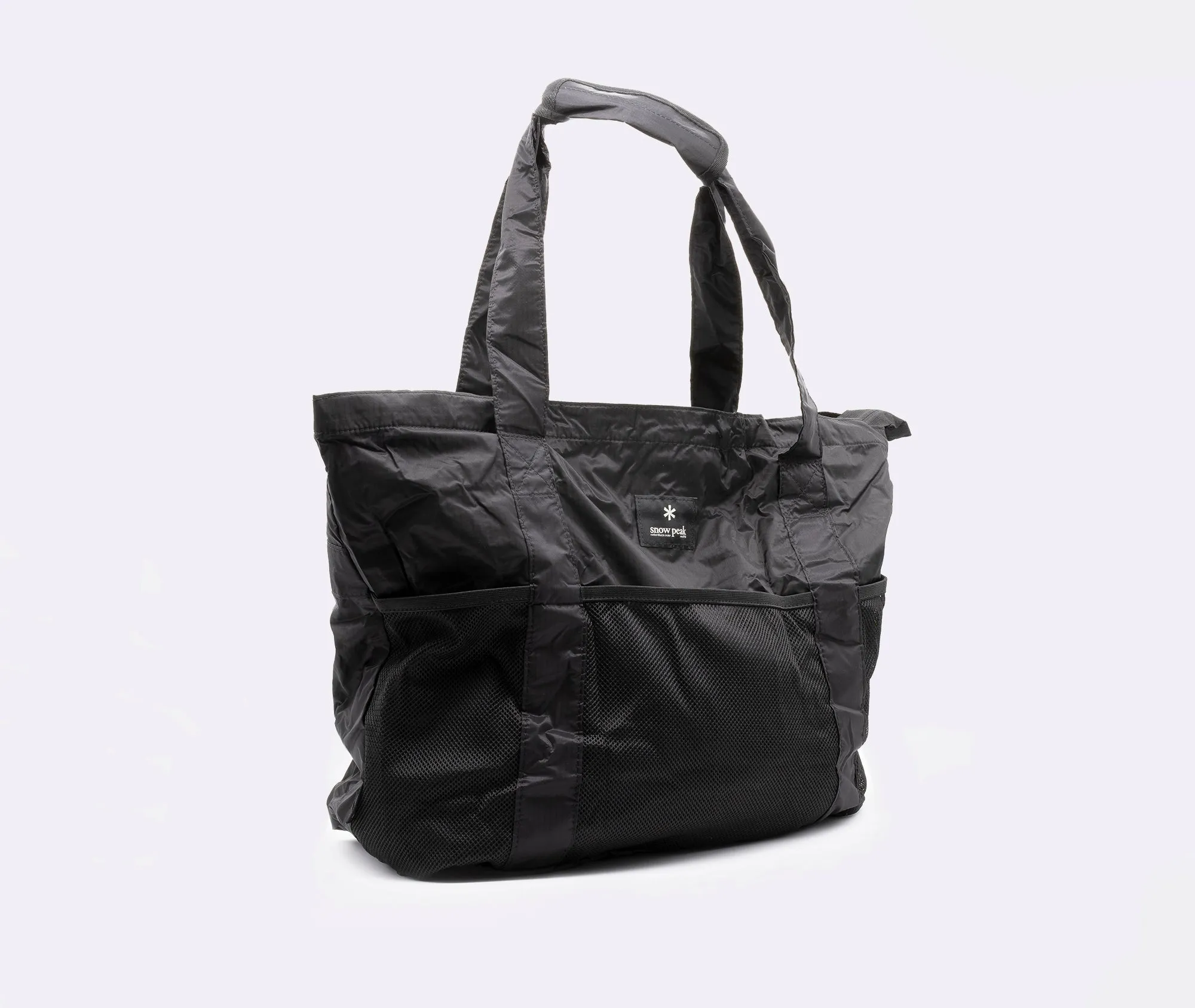 Packable Tote Bag Type 02 - Black