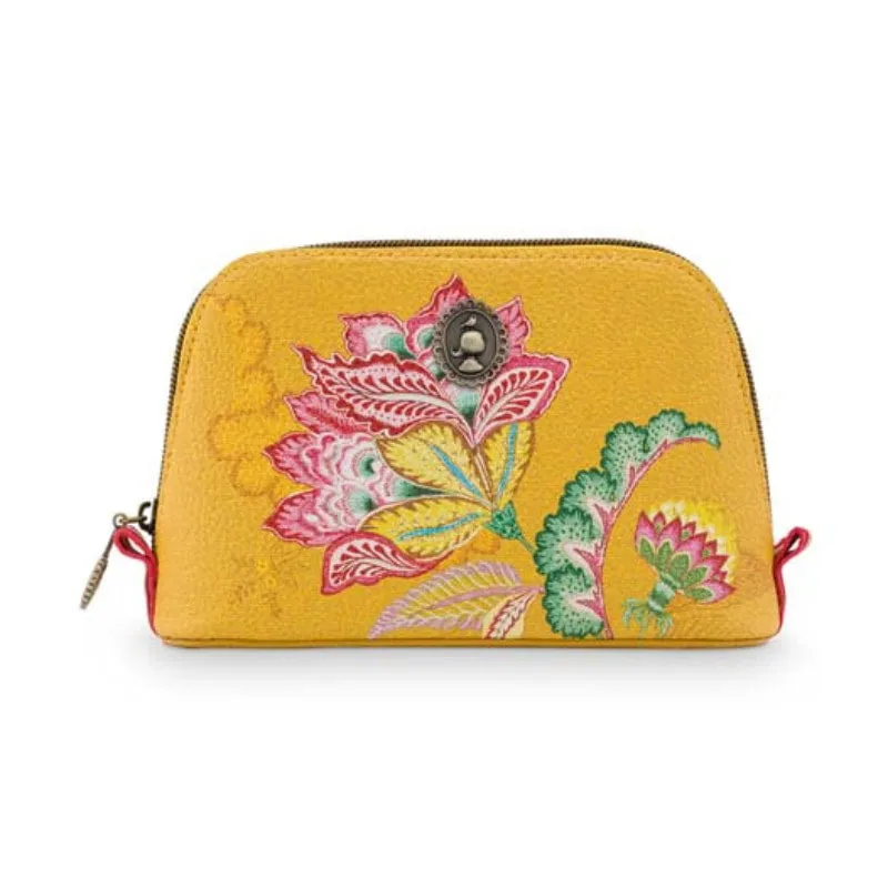 PIP Studio Jambo Flower Yellow Small Triangle Beauty Bag