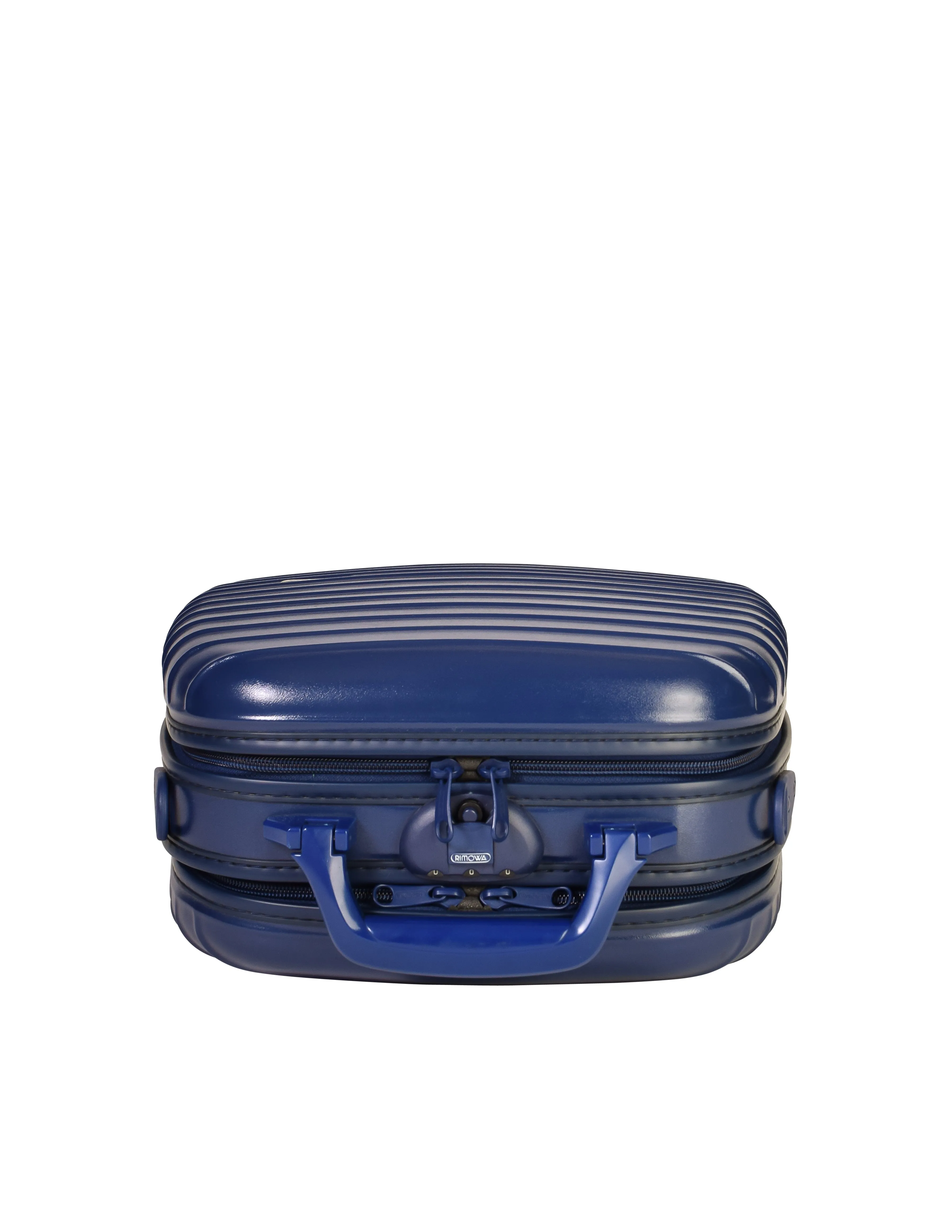 Rimowa Vintage Navy Blue Toiletry Essentials Carry On Travel Bag