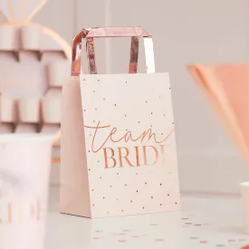 Rose Gold Hen Party Bags x 5