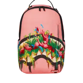 Sprayground Botanicalicious Backpack - Pink / Green / Red