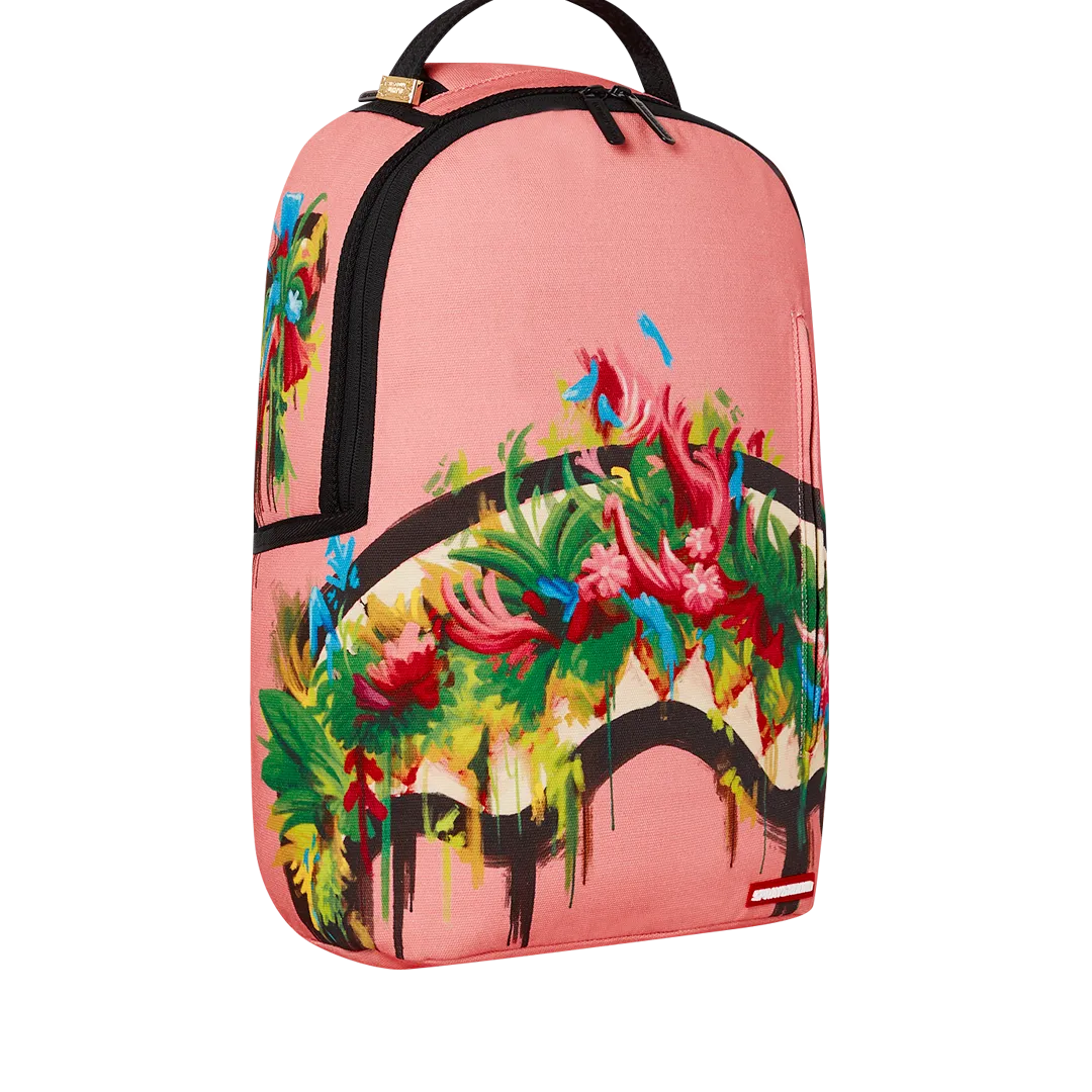 Sprayground Botanicalicious Backpack - Pink / Green / Red