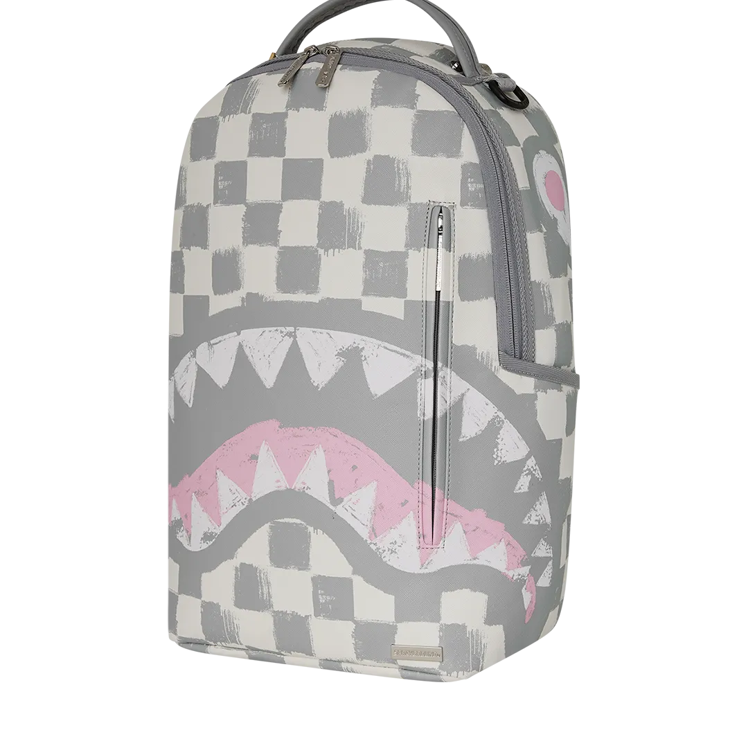 Sprayground Vanquish Cream Backpack - White / Black