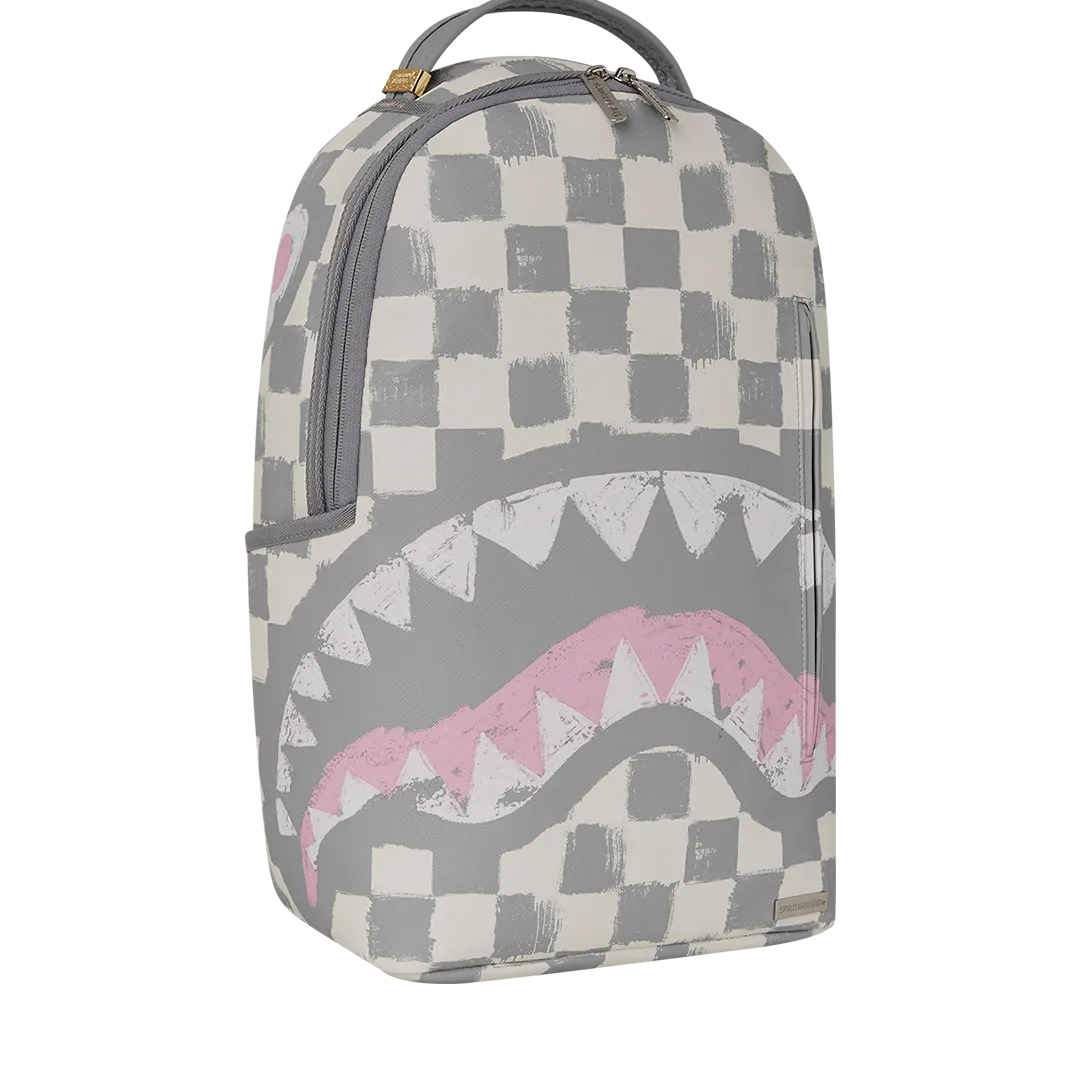 Sprayground Vanquish Cream Backpack - White / Black