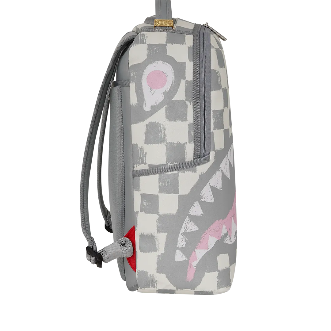 Sprayground Vanquish Cream Backpack - White / Black