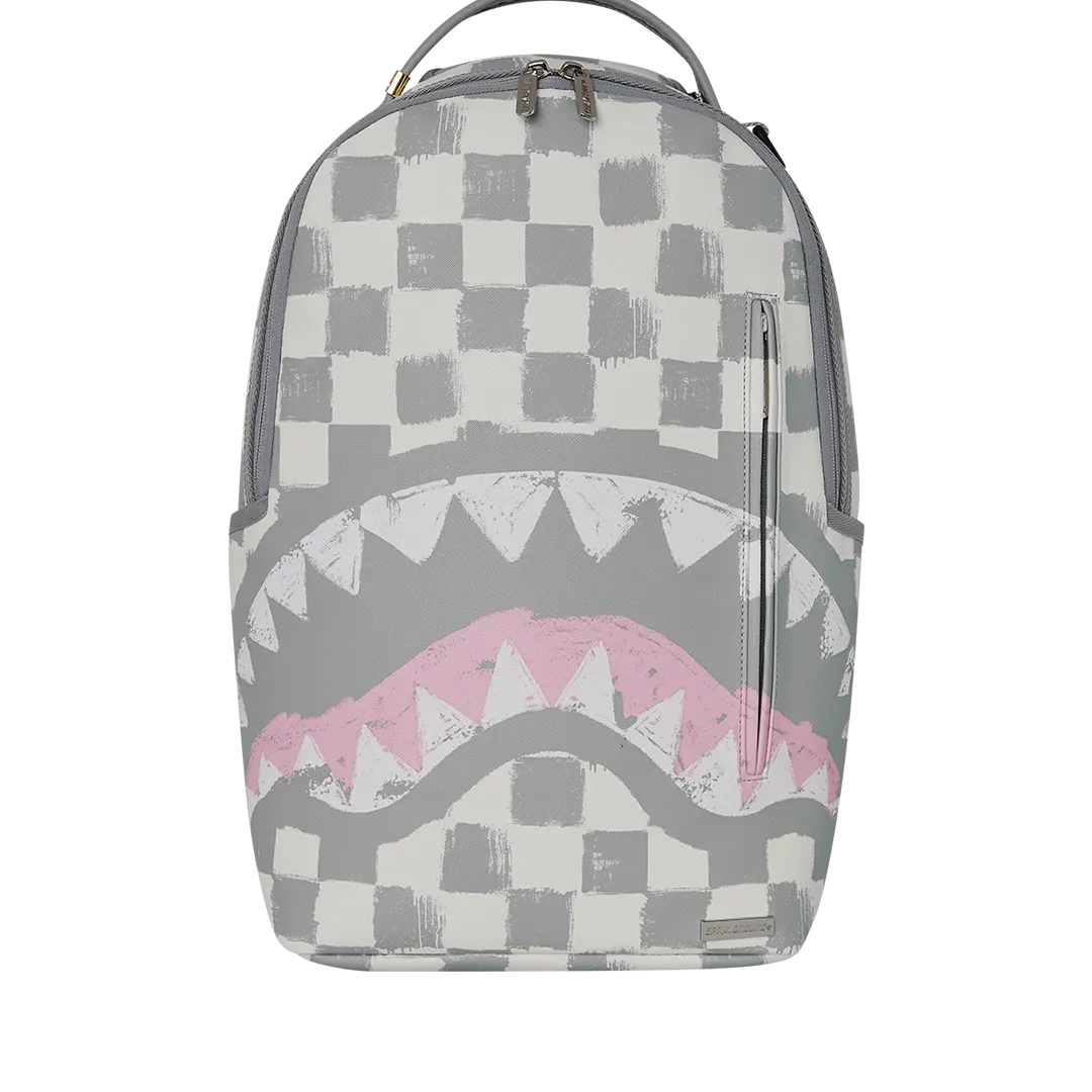 Sprayground Vanquish Cream Backpack - White / Black