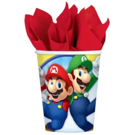 Super Mario Brothers Cups - 8 Pkt