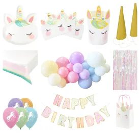 Talking Tables We Heart Unicorn Party Pack for 8 - SAVE 15%