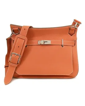 Taurillon Clemence Leather Jypsiere 34 Shoulder Bag