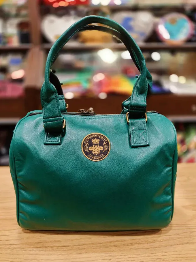 Vegan Leather Green 🥑 BeeKeeper Mini Carry All Handbag