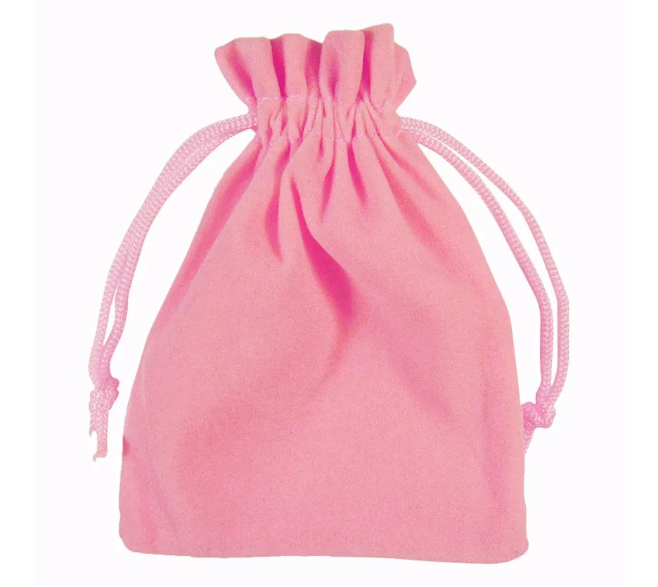 Velvet Drawstring Gift Bags - 5 Pieces