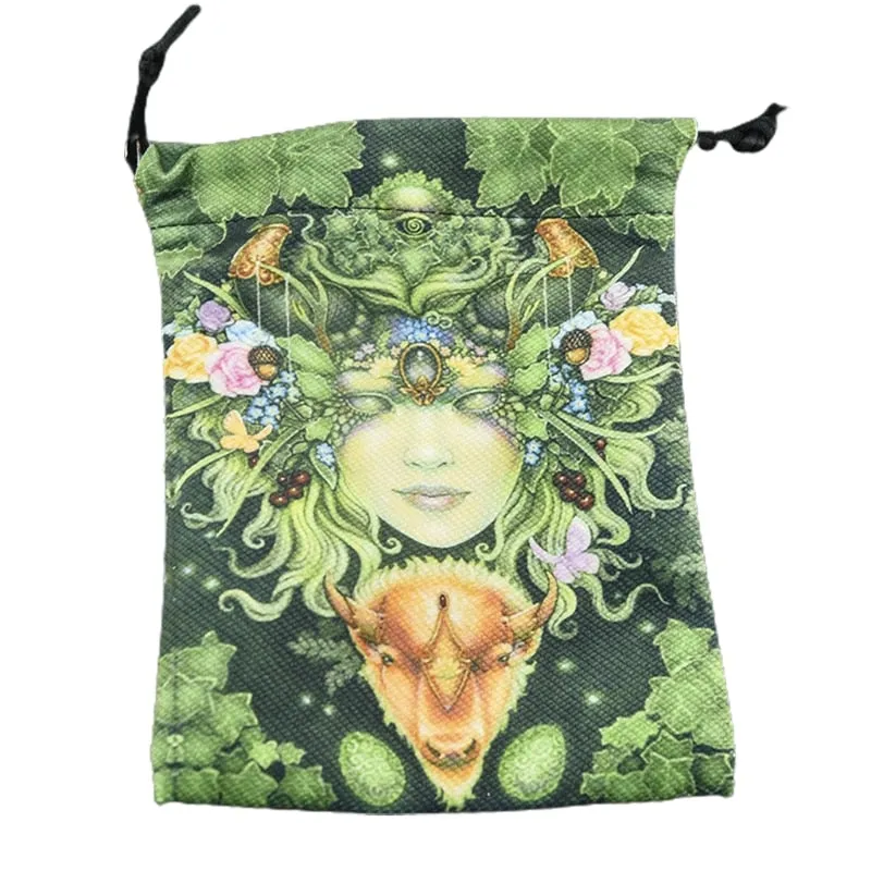 Velvet Moon Phase Tarot Card Storage Bags