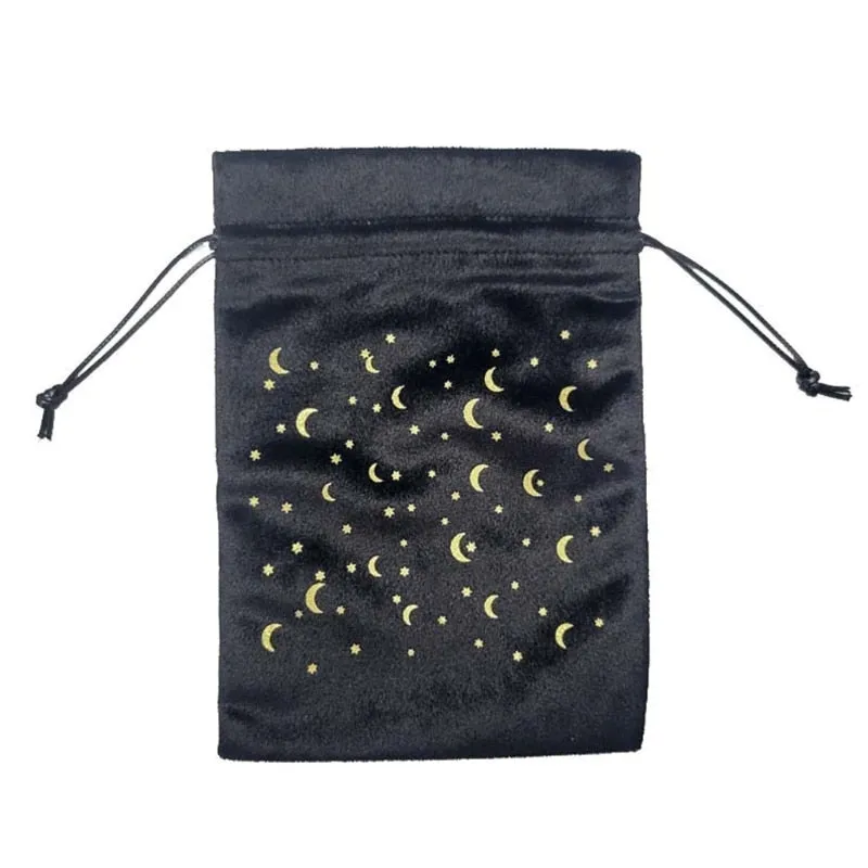 Velvet Moon Phase Tarot Card Storage Bags