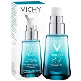 VICHY MINERAL 89 eyes, natural hyaluronic acid, wheat, pure caffeine